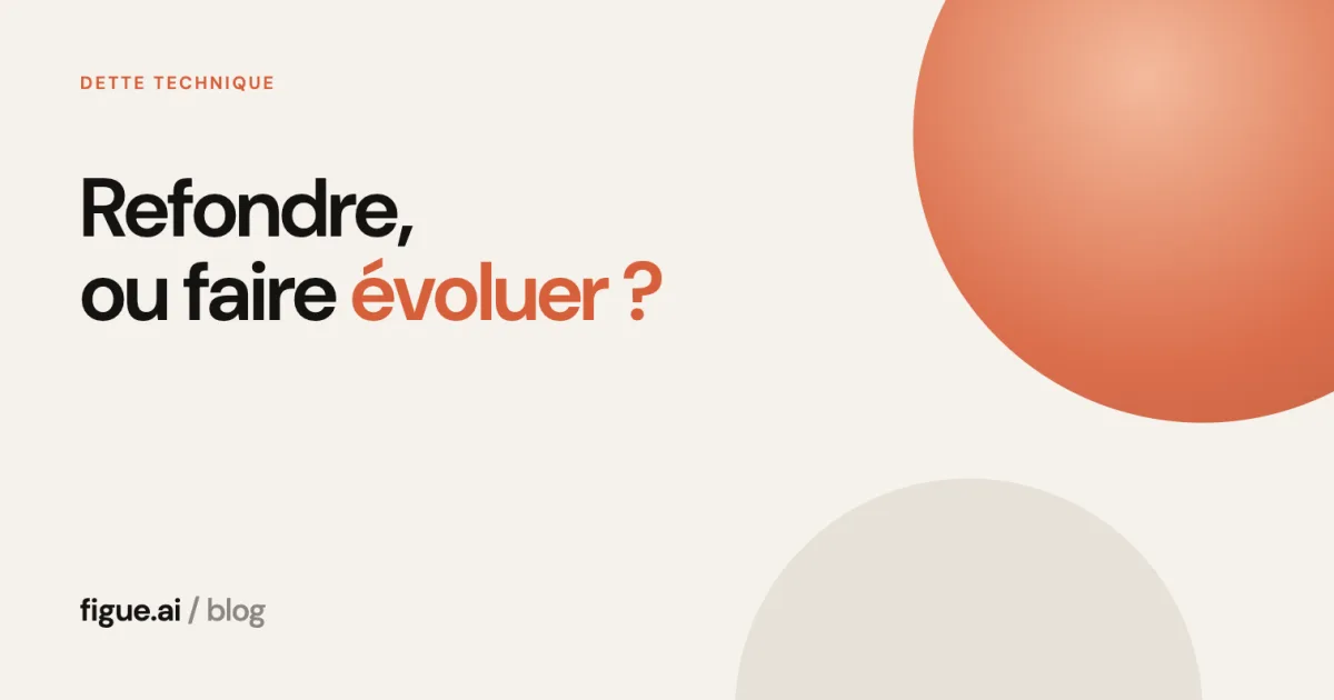 Cover reading Rebuild, or evolve?, on a sand background with an orange disc.
